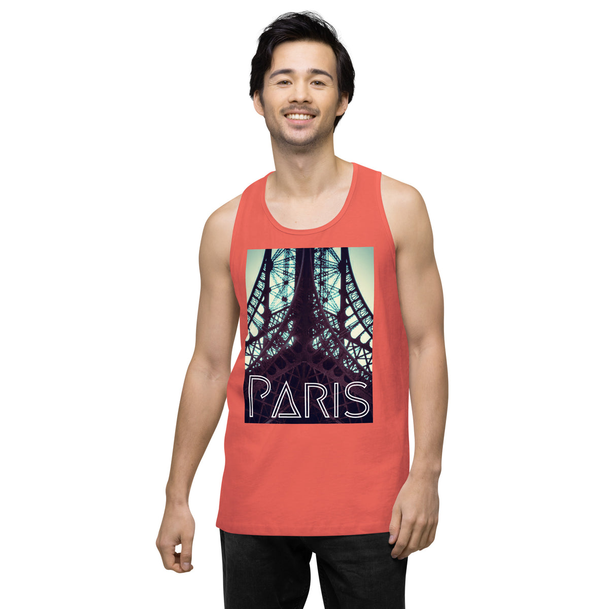 When in Paris Men’s premium tank top - Commercial Universe Boutique 