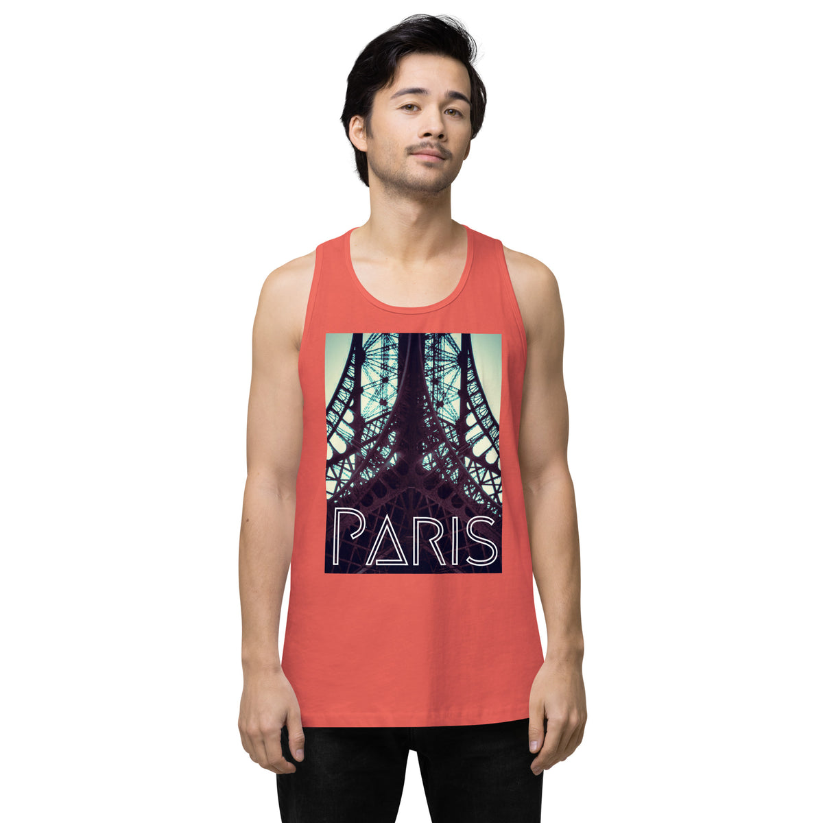 When in Paris Men’s premium tank top - Commercial Universe Boutique 