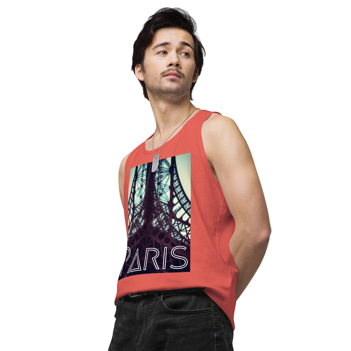 When in Paris Men’s premium tank top - Commercial Universe Boutique 