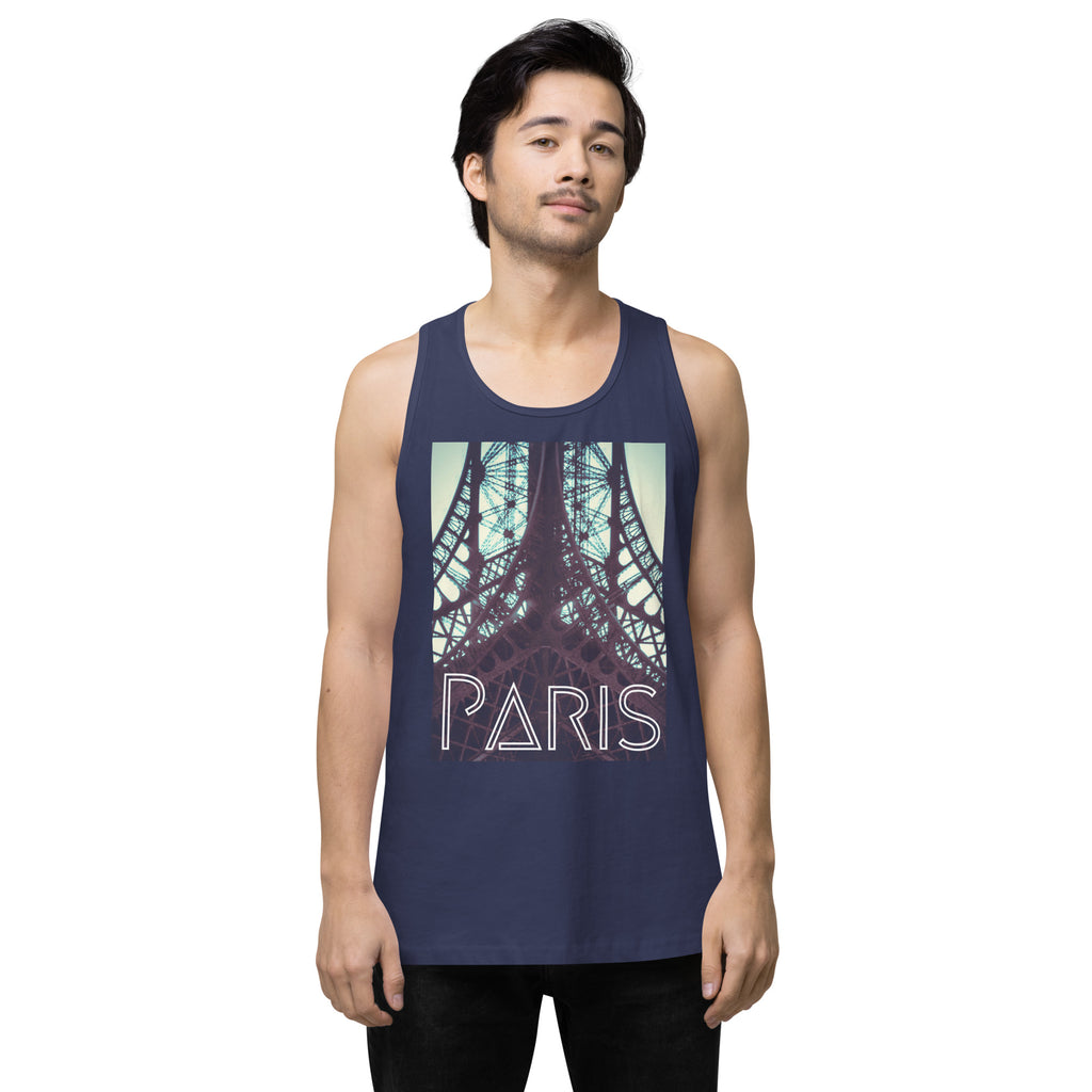 When in Paris Men’s premium tank top - Commercial Universe Boutique 