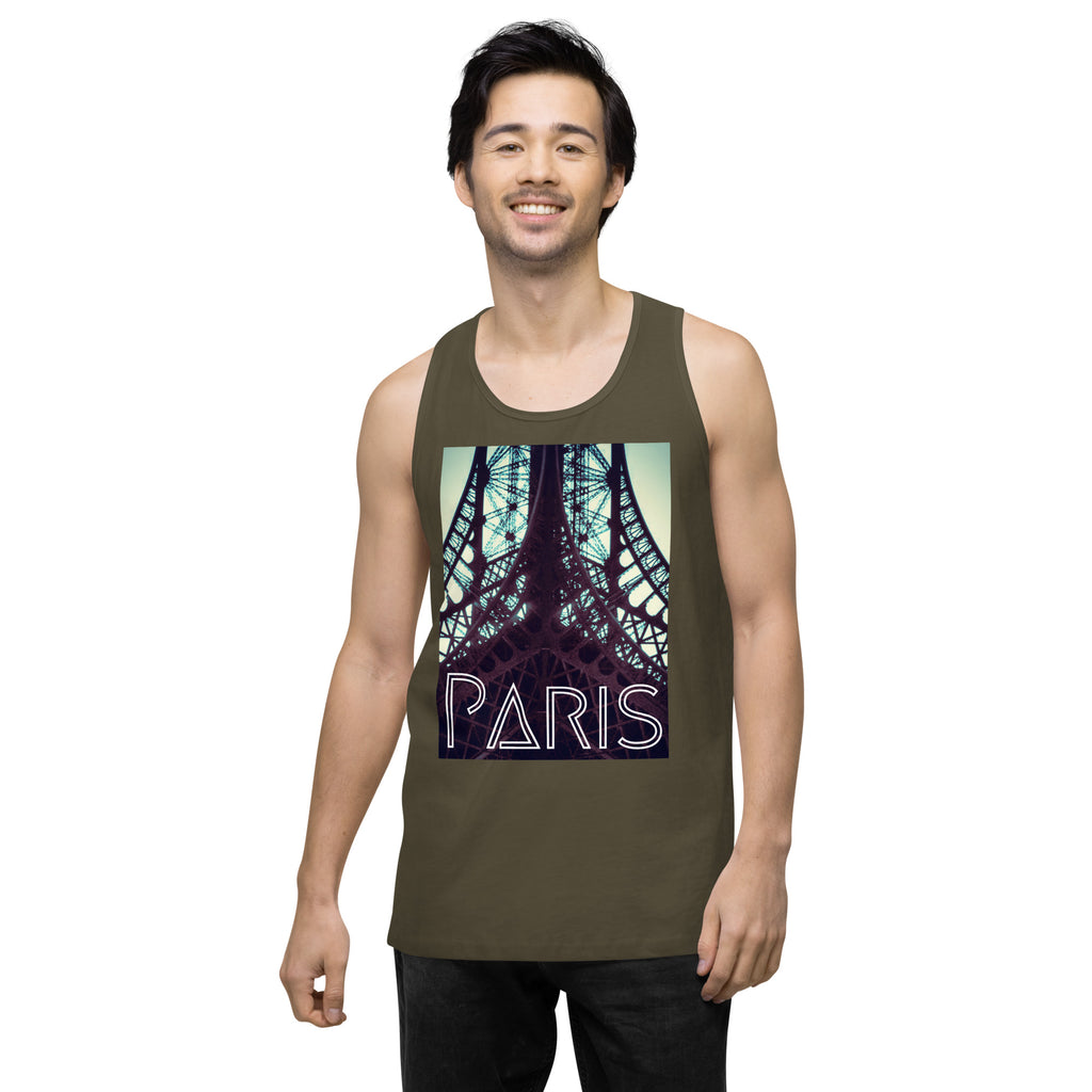 When in Paris Men’s premium tank top - Commercial Universe Boutique 
