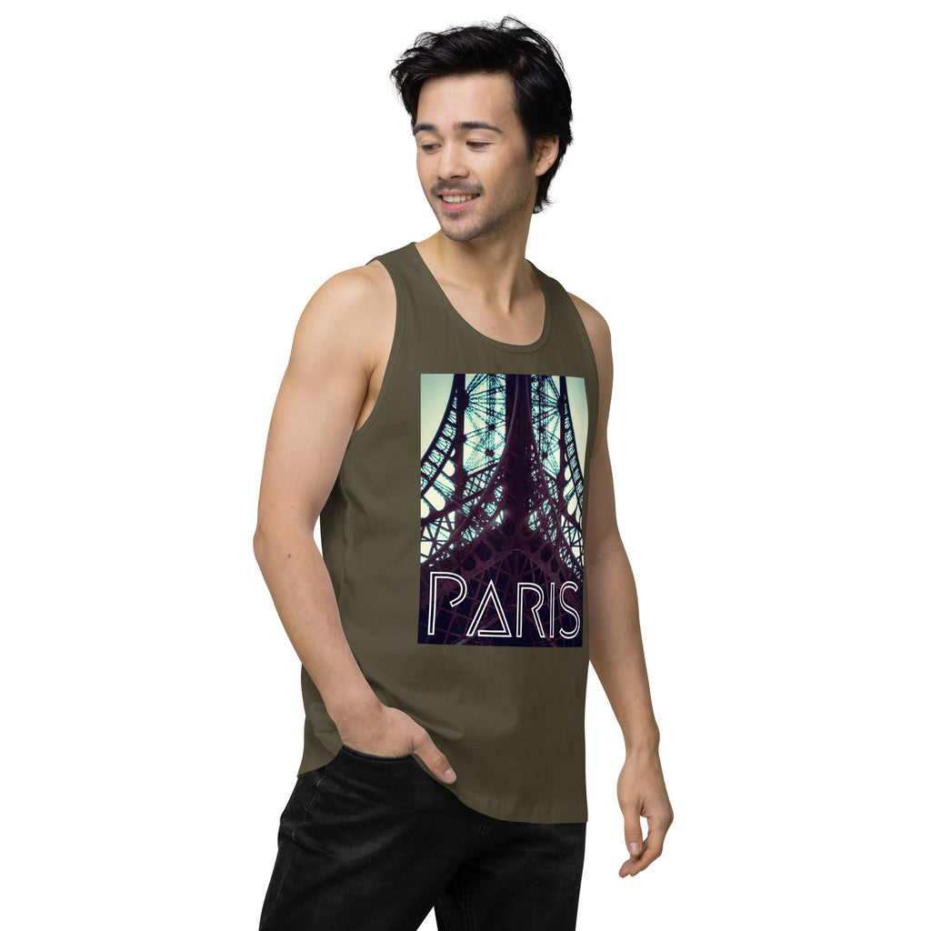 When in Paris Men’s premium tank top - Commercial Universe Boutique 