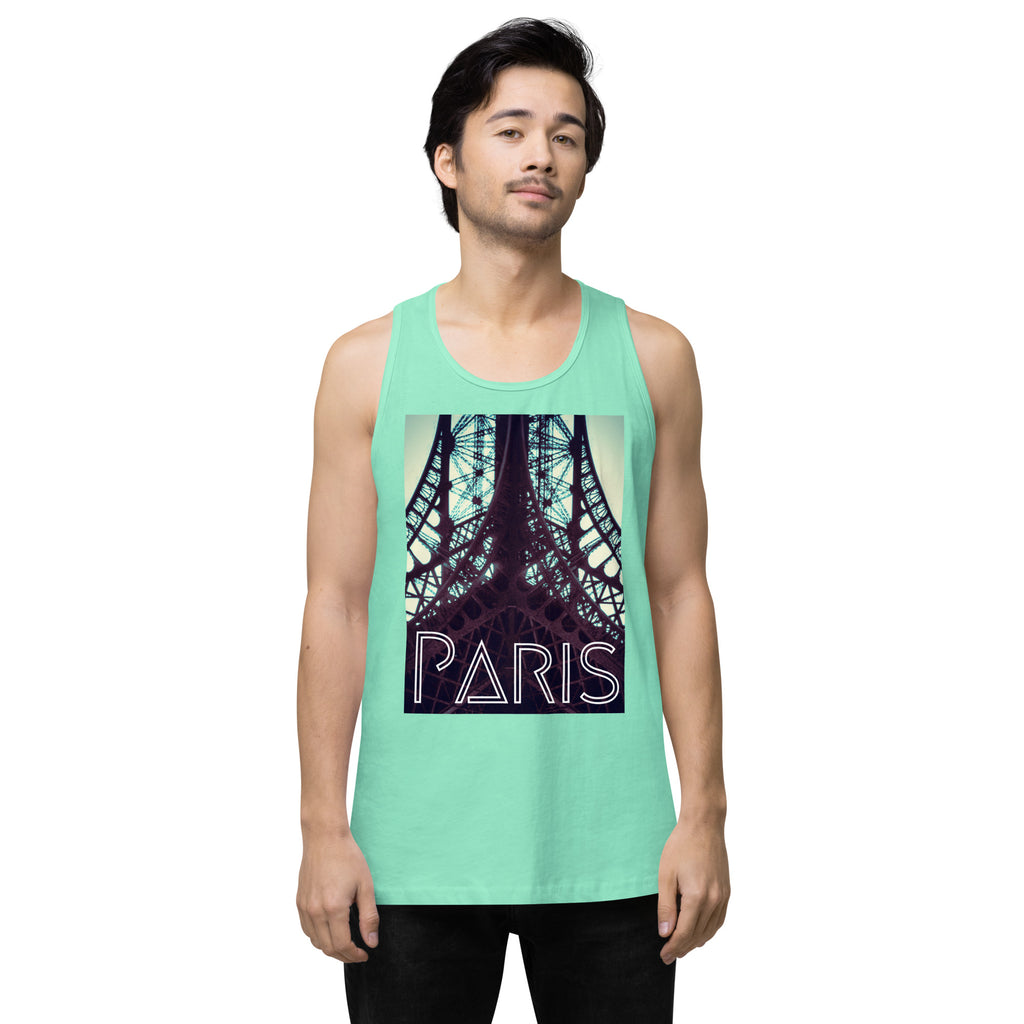 When in Paris Men’s premium tank top - Commercial Universe Boutique 