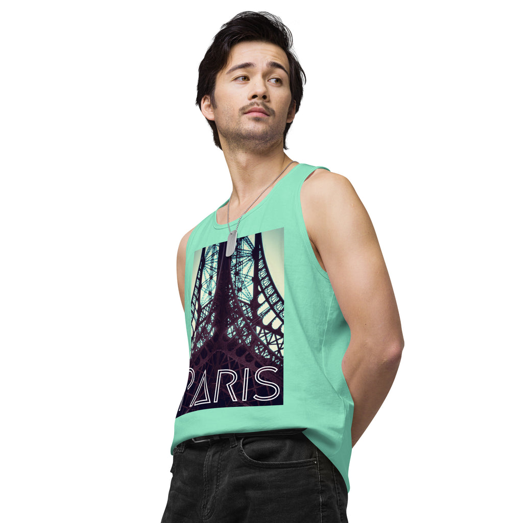 When in Paris Men’s premium tank top - Commercial Universe Boutique 