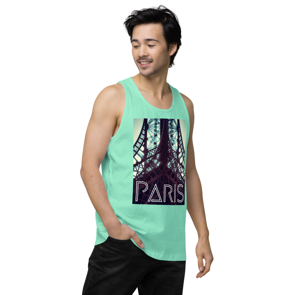 When in Paris Men’s premium tank top - Commercial Universe Boutique 