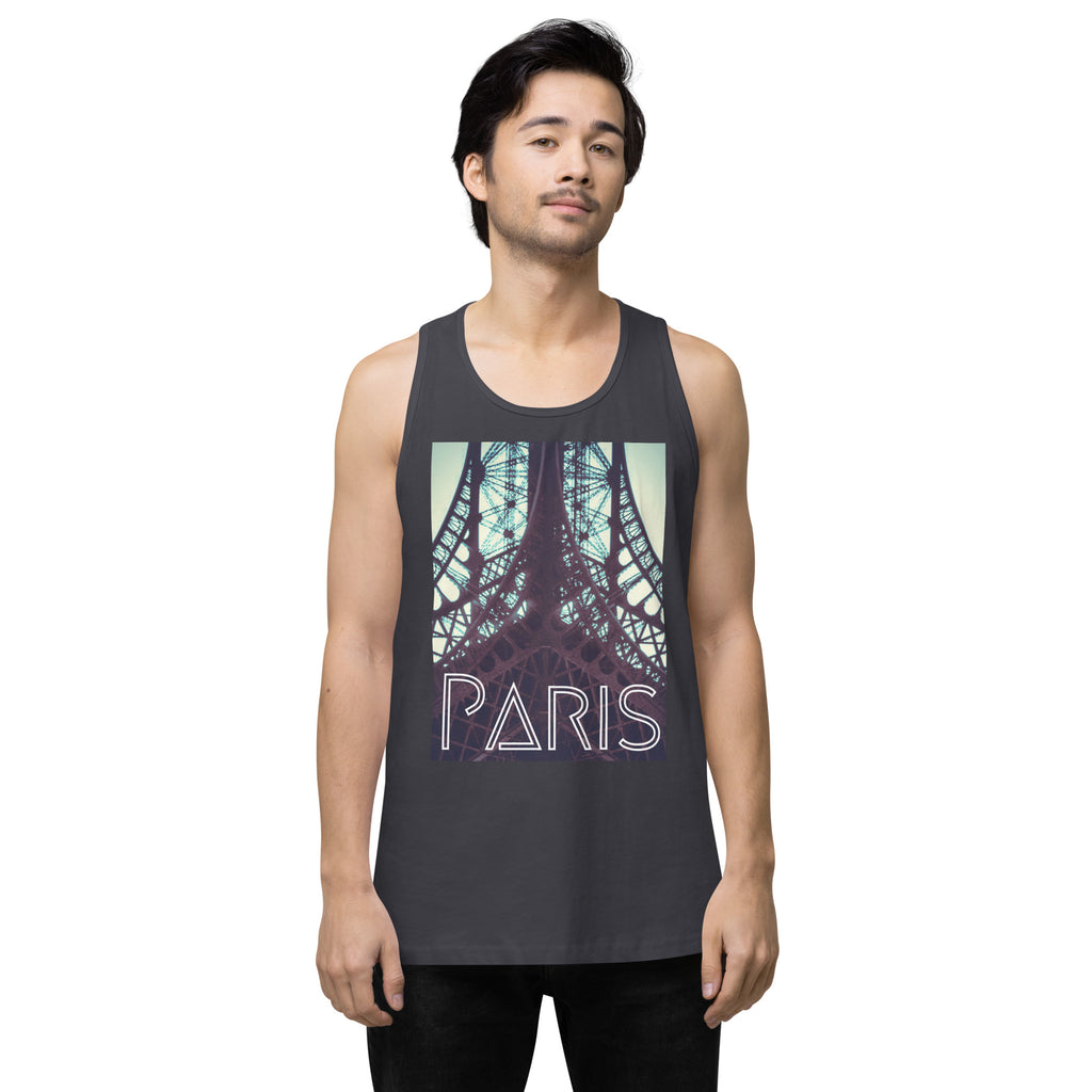When in Paris Men’s premium tank top - Commercial Universe Boutique 