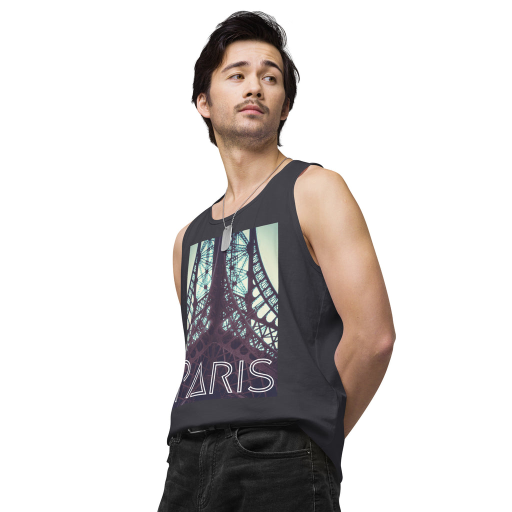 When in Paris Men’s premium tank top - Commercial Universe Boutique 