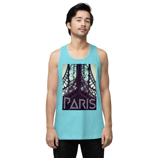 When in Paris Men’s premium tank top - Commercial Universe Boutique 