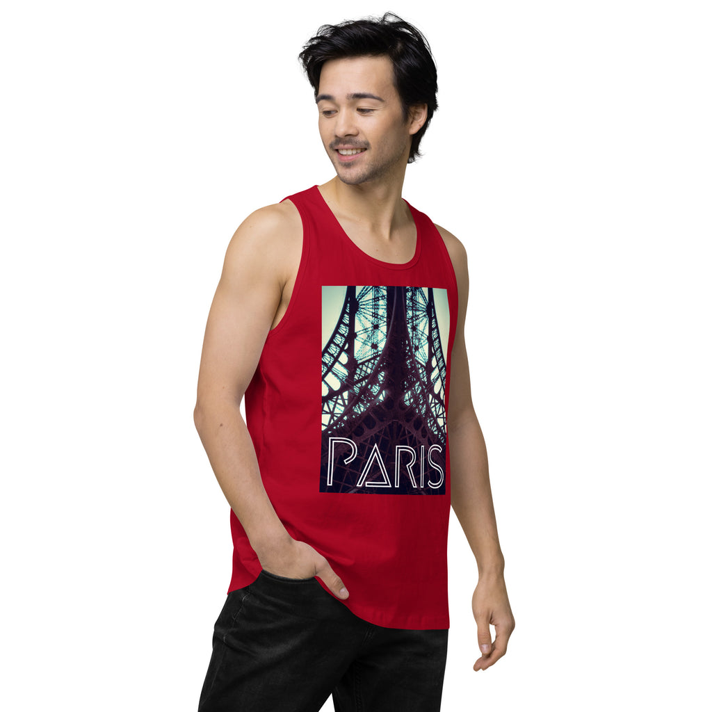 When in Paris Men’s premium tank top - Commercial Universe Boutique 