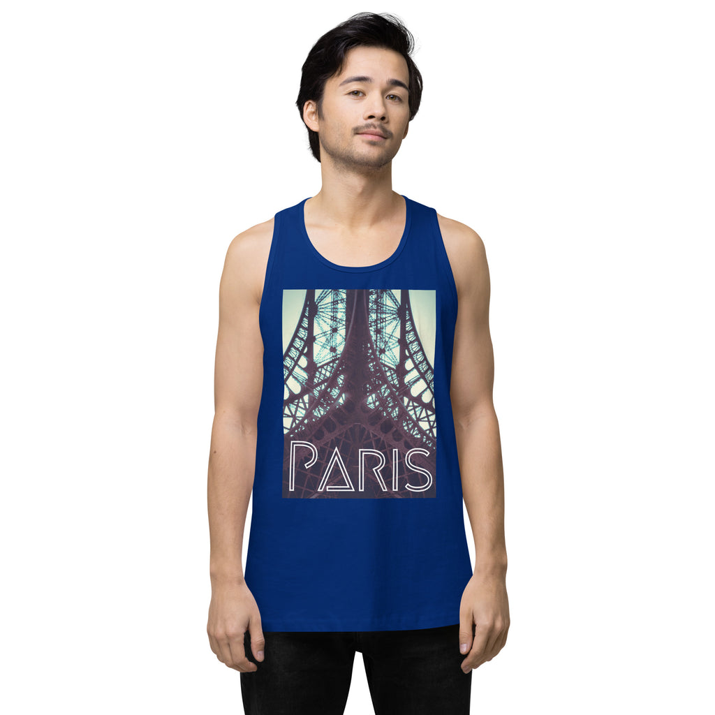 When in Paris Men’s premium tank top - Commercial Universe Boutique 