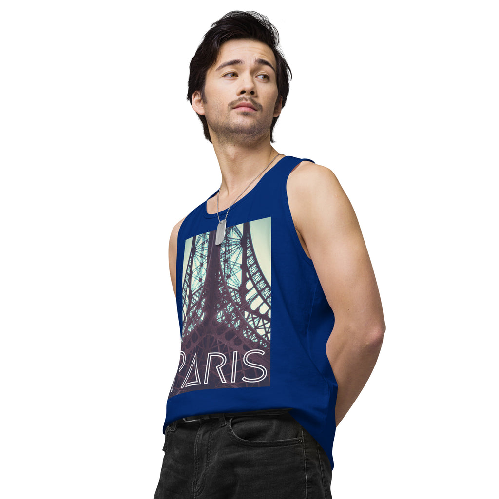 When in Paris Men’s premium tank top - Commercial Universe Boutique 