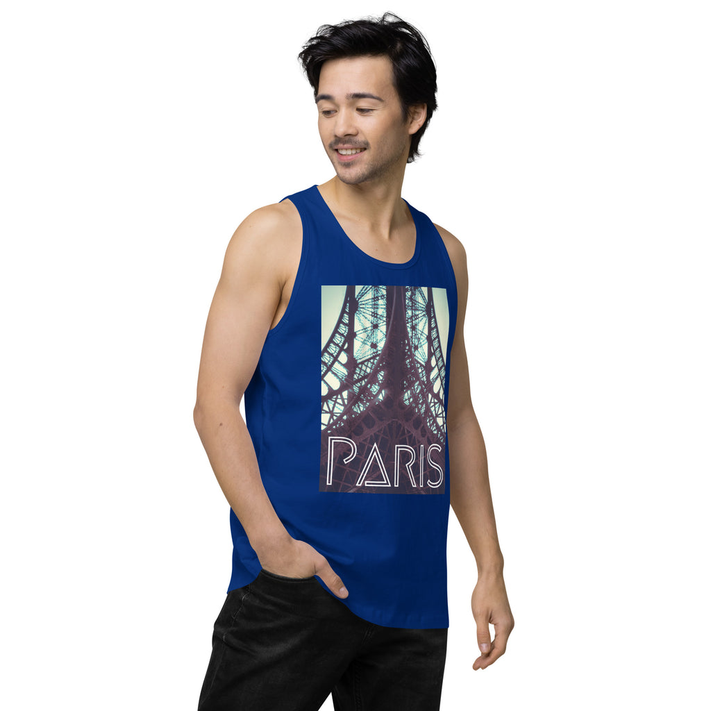 When in Paris Men’s premium tank top - Commercial Universe Boutique 