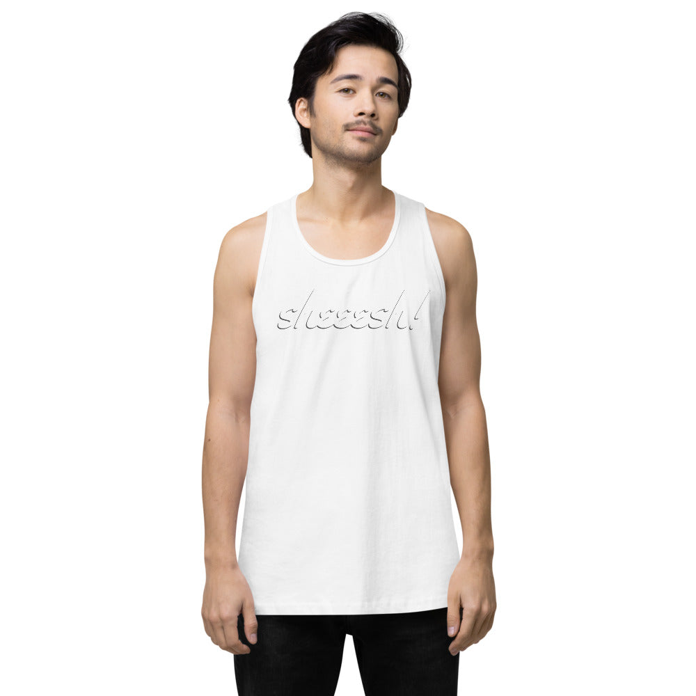 Sheeesh Men’s premium tank top - Commercial Universe Boutique 