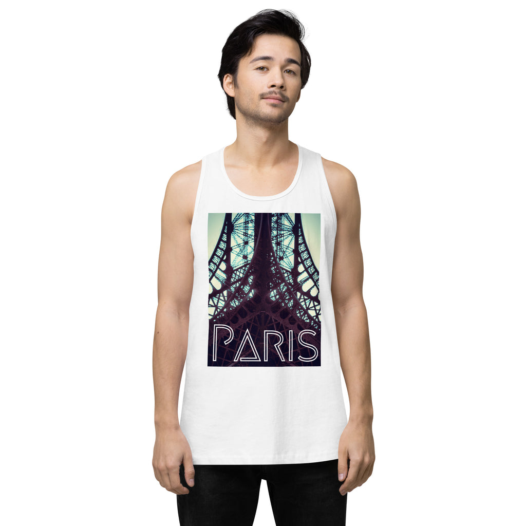 When in Paris Men’s premium tank top - Commercial Universe Boutique 