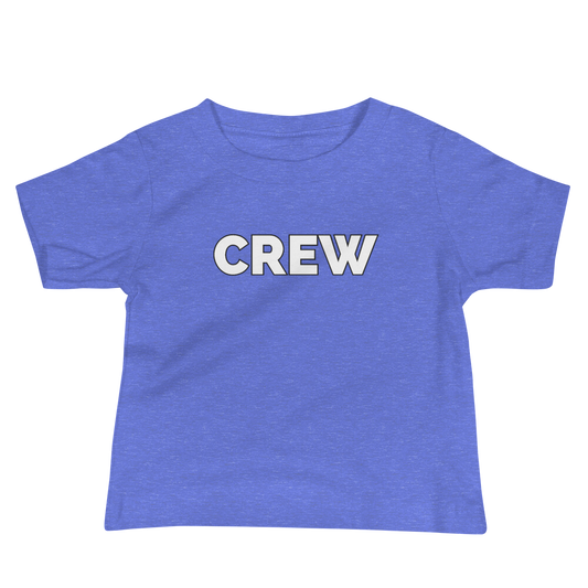 ‘Crew’ Baby Jersey Short Sleeve Tee - Commercial Universe