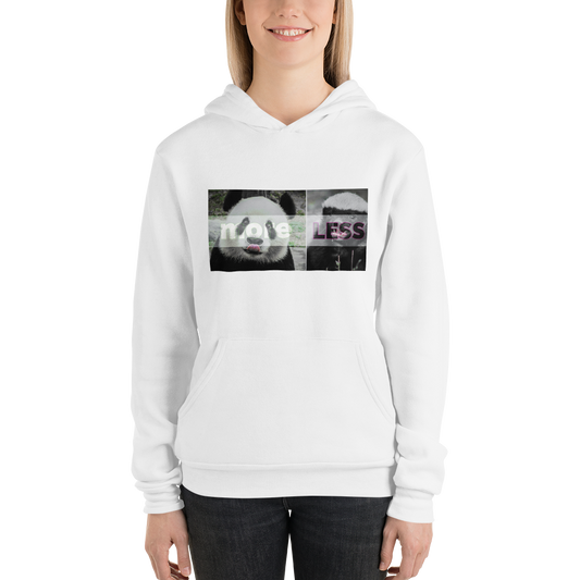 More or Less? Unisex hoodie - Commercial Universe