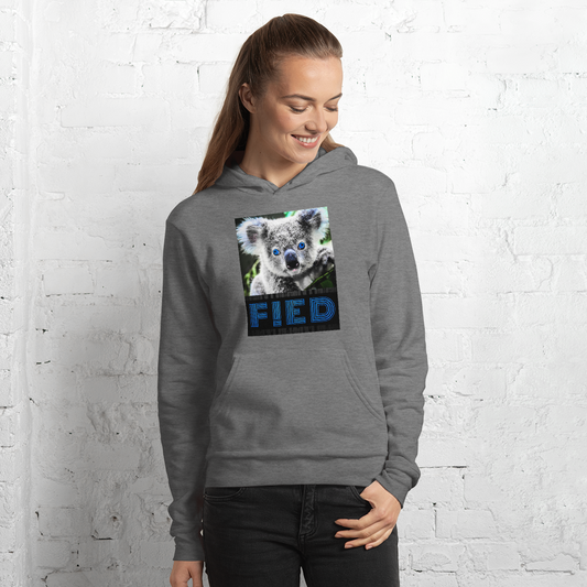Koala-Fied Unisex hoodie - Commercial Universe