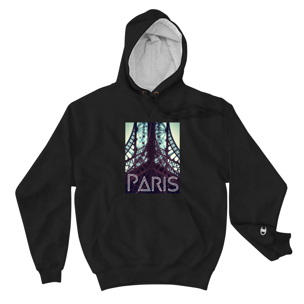 When in Paris Champion Hoodie - Commercial Universe