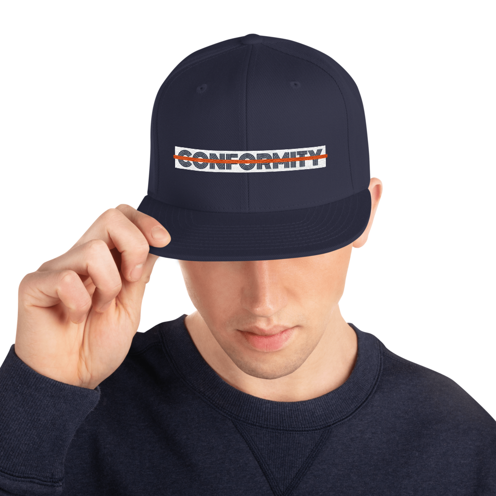 Conformity Unplugged Snapback Hat - Commercial Universe