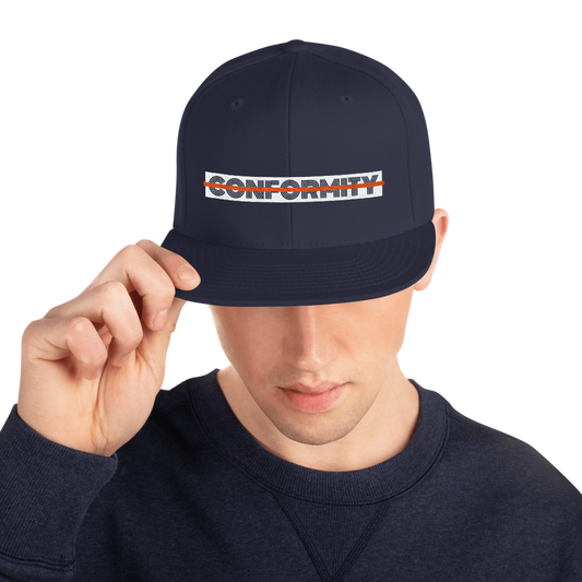 Conformity Unplugged Snapback Hat - Commercial Universe