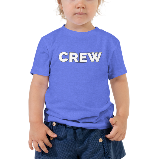 ‘Crew’ Toddler Short Sleeve Tee - Commercial Universe