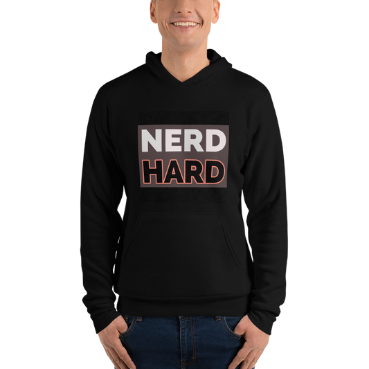 NERD HARDER Unisex hoodie - Commercial Universe