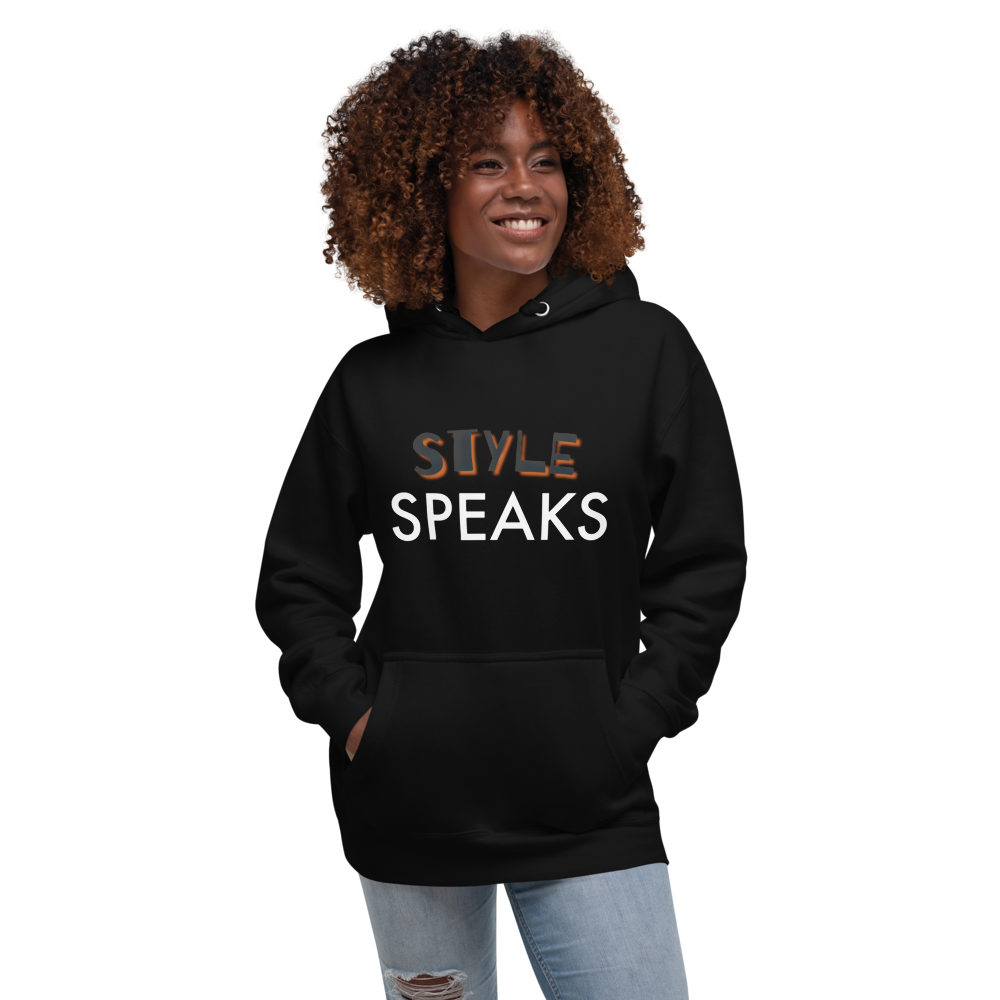 Style Speaks Unisex Hoodie - Commercial Universe