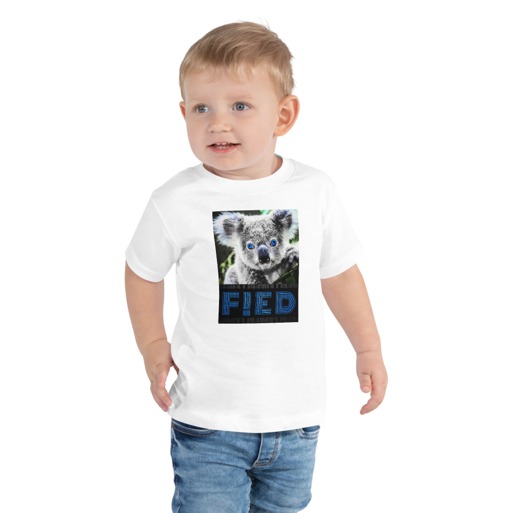 Koala-Fied Toddler Short Sleeve Tee - Commercial Universe