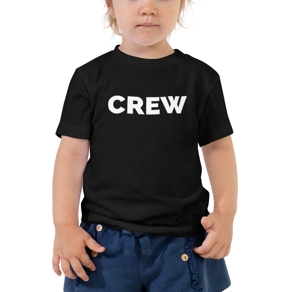 ‘Crew’ Toddler Short Sleeve Tee - Commercial Universe