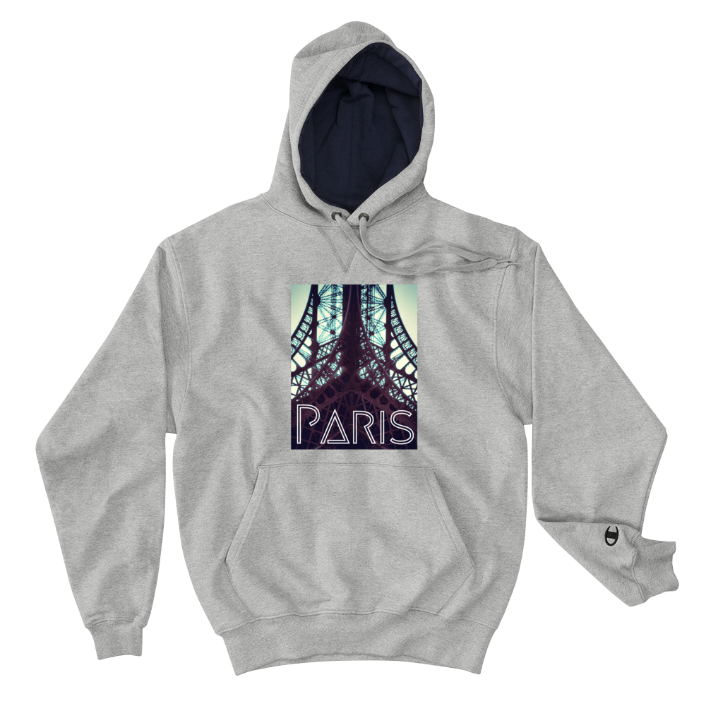 When in Paris Champion Hoodie - Commercial Universe
