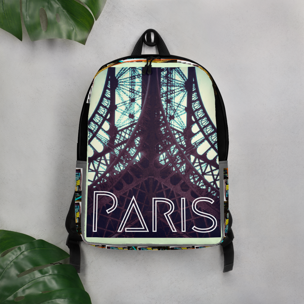 Artist in Paris Minimalist Backpack - Commercial Universe