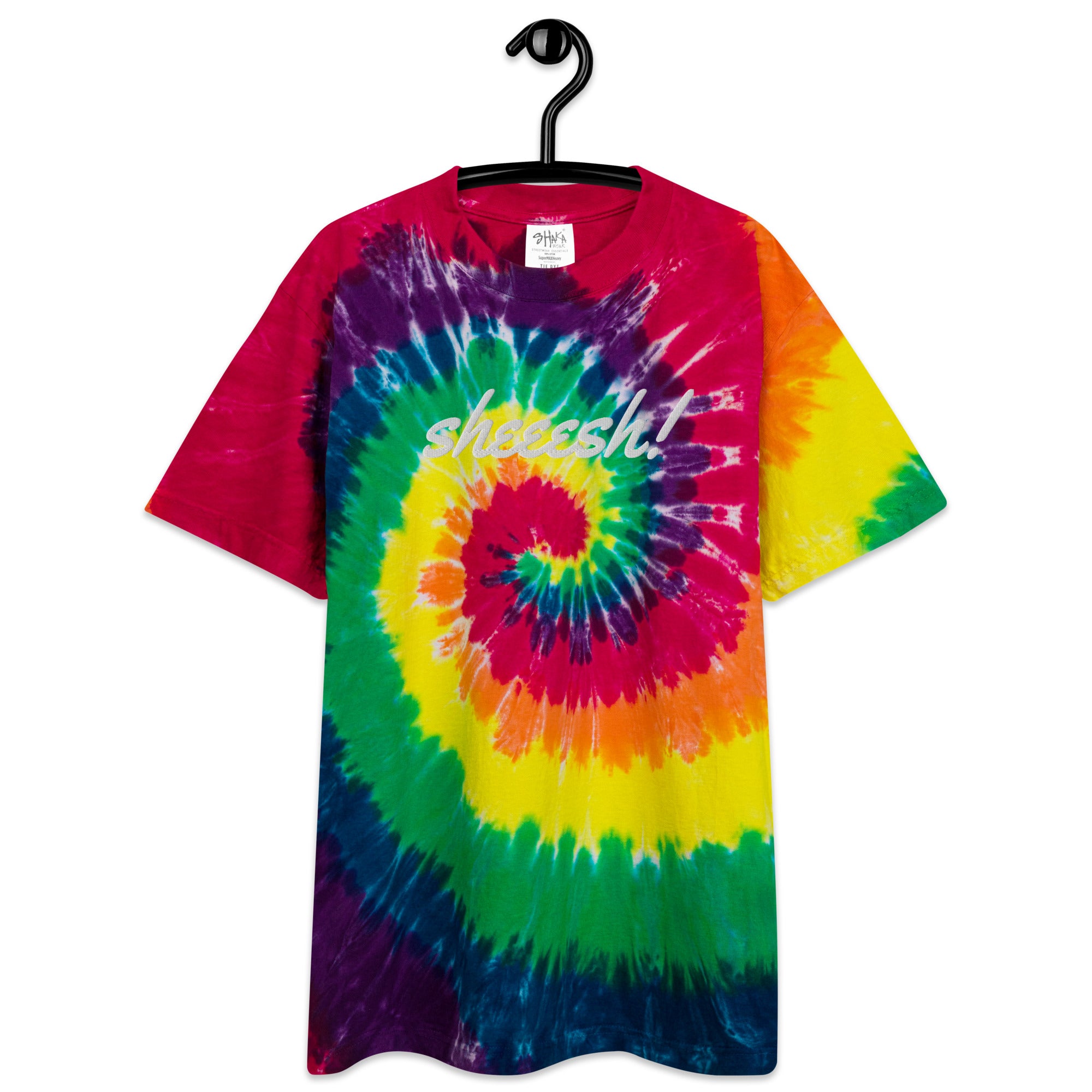 SHEEESH! Oversized tie-dye t-shirt