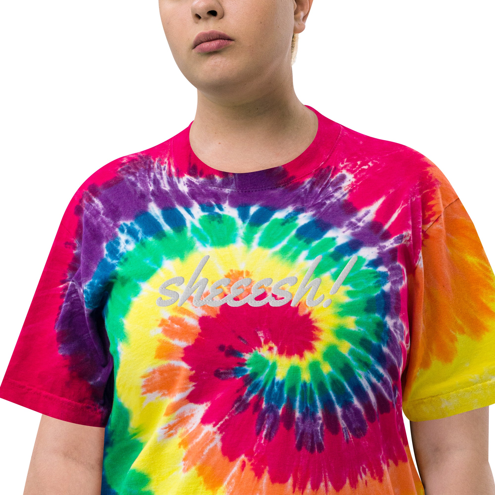 SHEEESH! Oversized tie-dye t-shirt