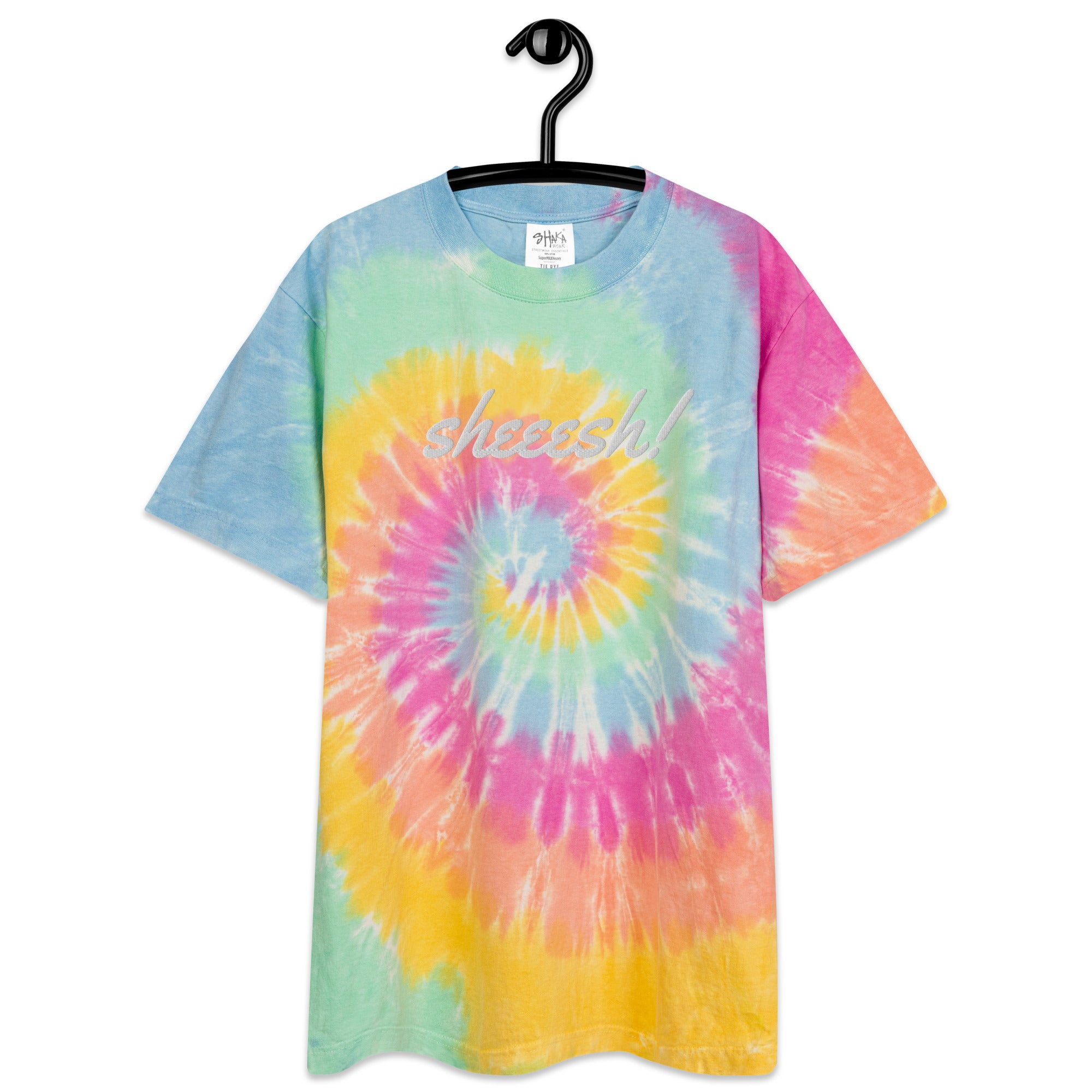 SHEEESH! Oversized tie-dye t-shirt