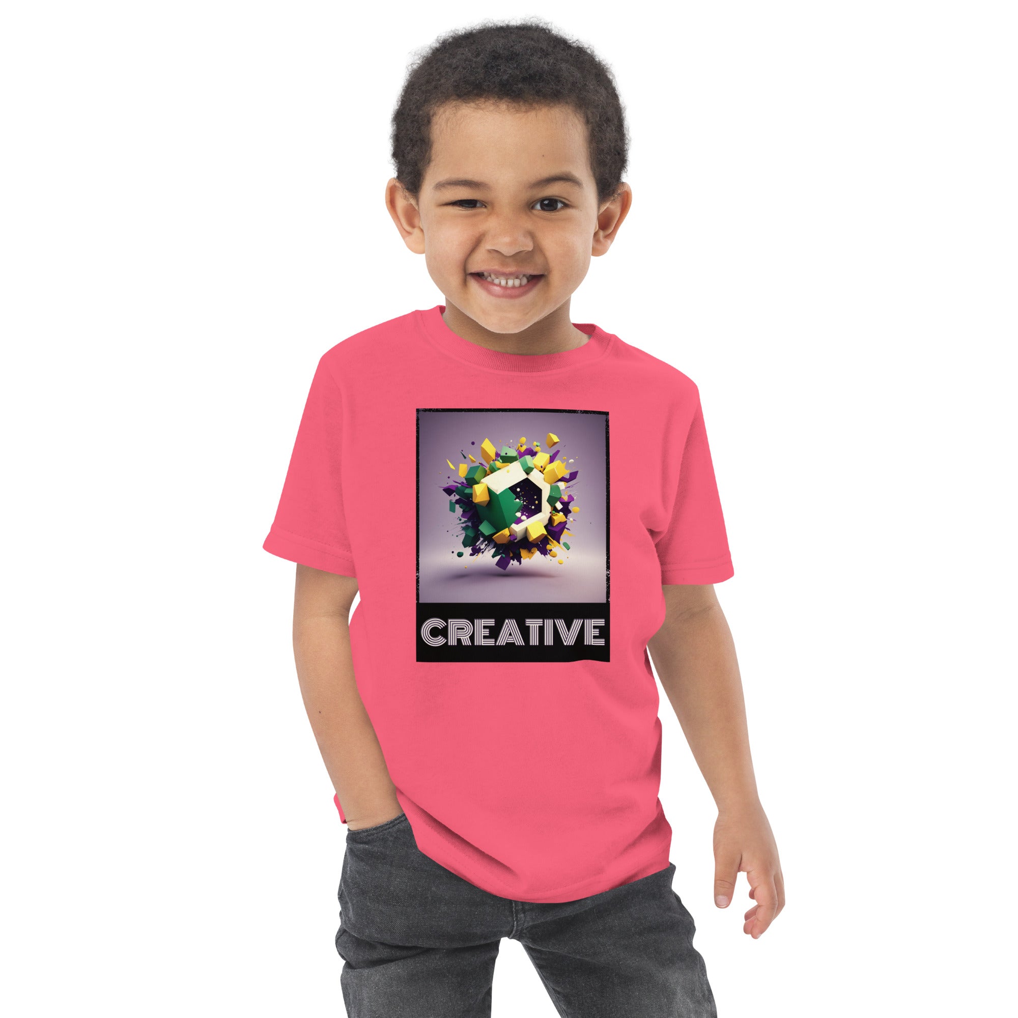 Creativity Explosion Toddler jersey t-shirt