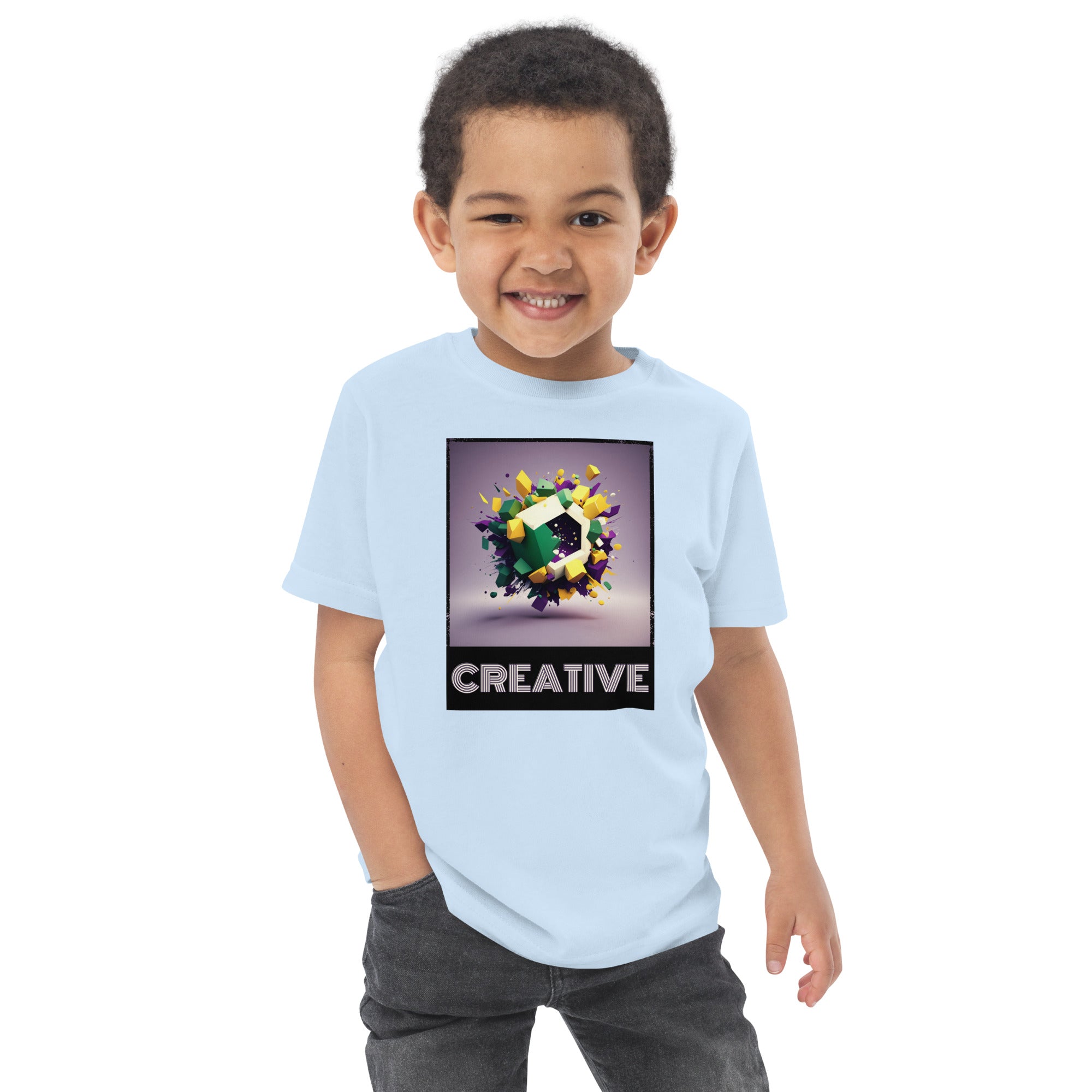 Creativity Explosion Toddler jersey t-shirt