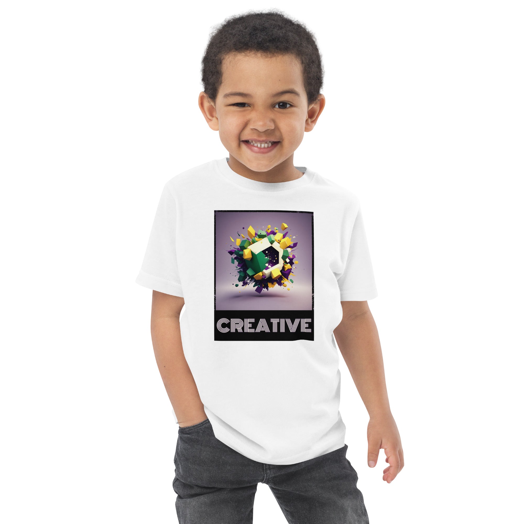 Creativity Explosion Toddler jersey t-shirt