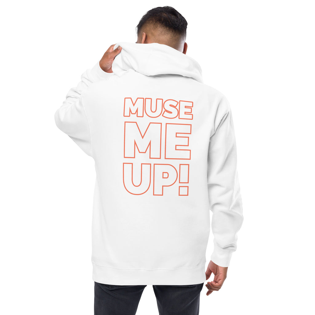 Muse + Conformity Unisex fleece zip up hoodie