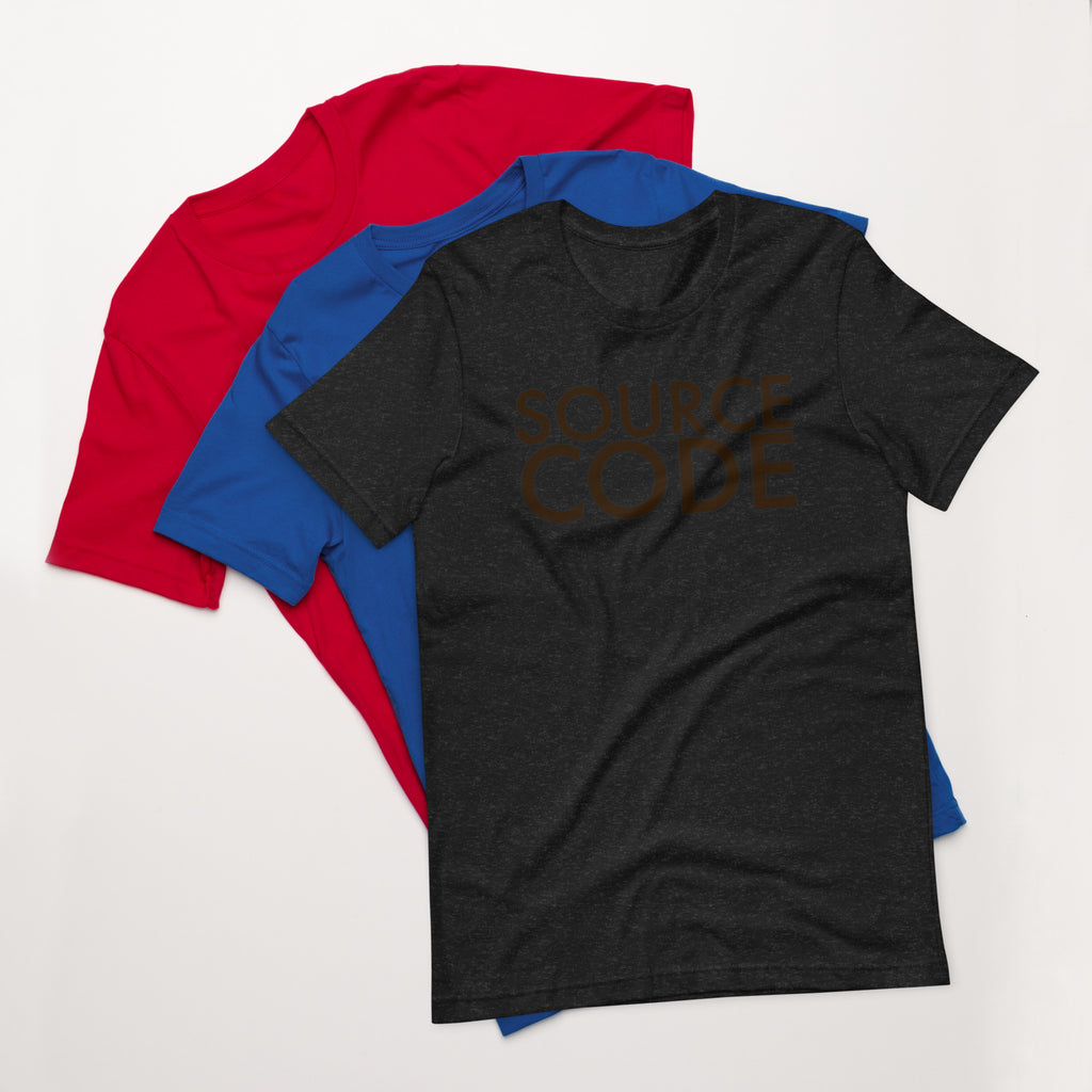Source Code Unisex t-shirt
