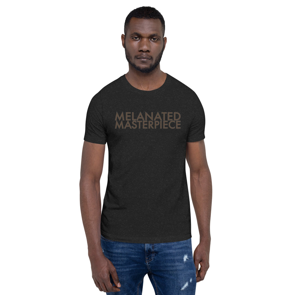 Melanated Masterpiece Unisex t-shirt