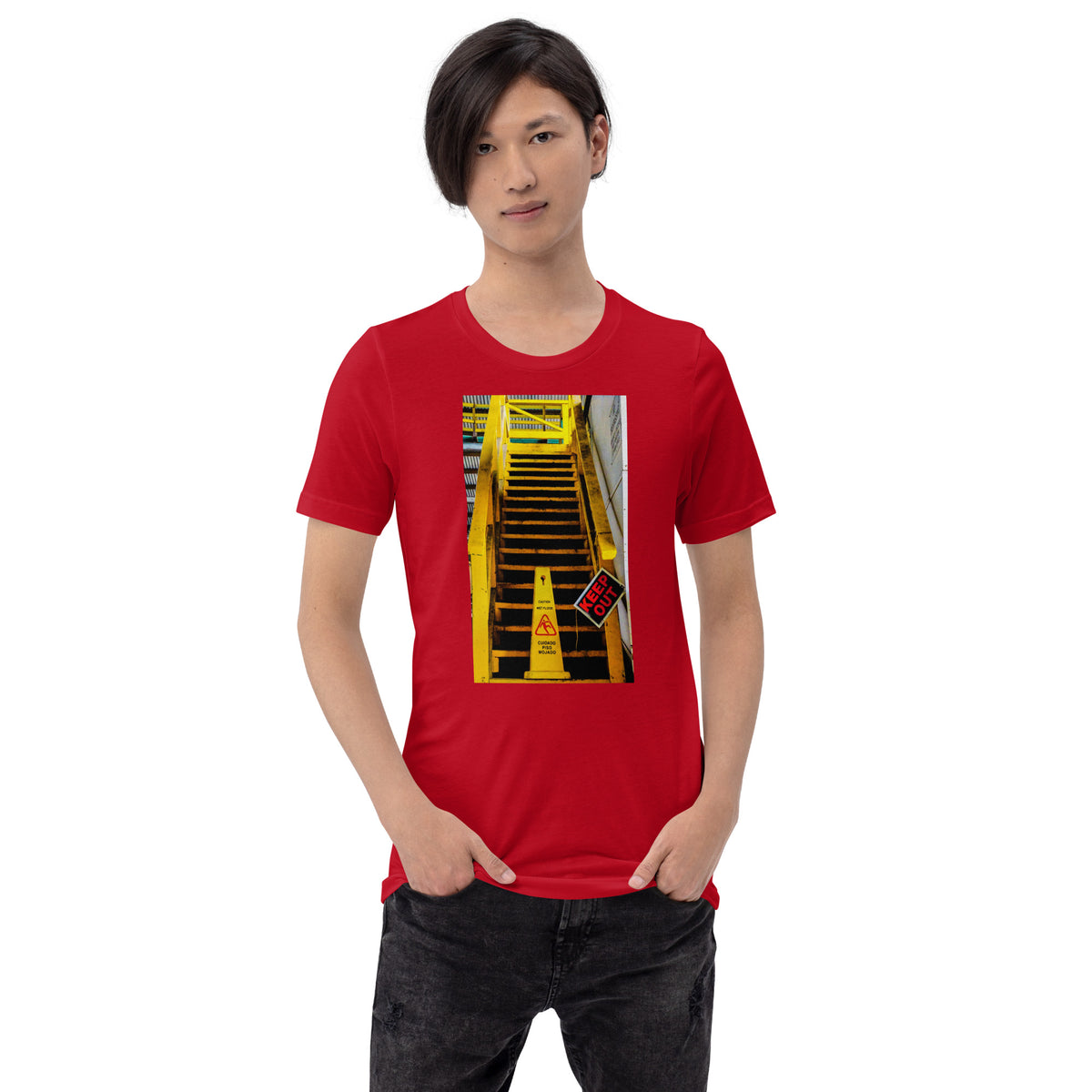 Keep Out Unisex t-shirt - Commercial Universe Boutique 