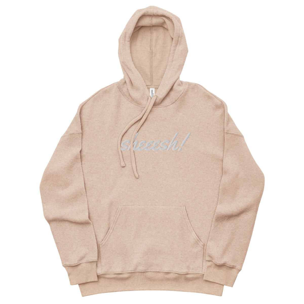 Sheesh! Unisex sueded fleece hoodie