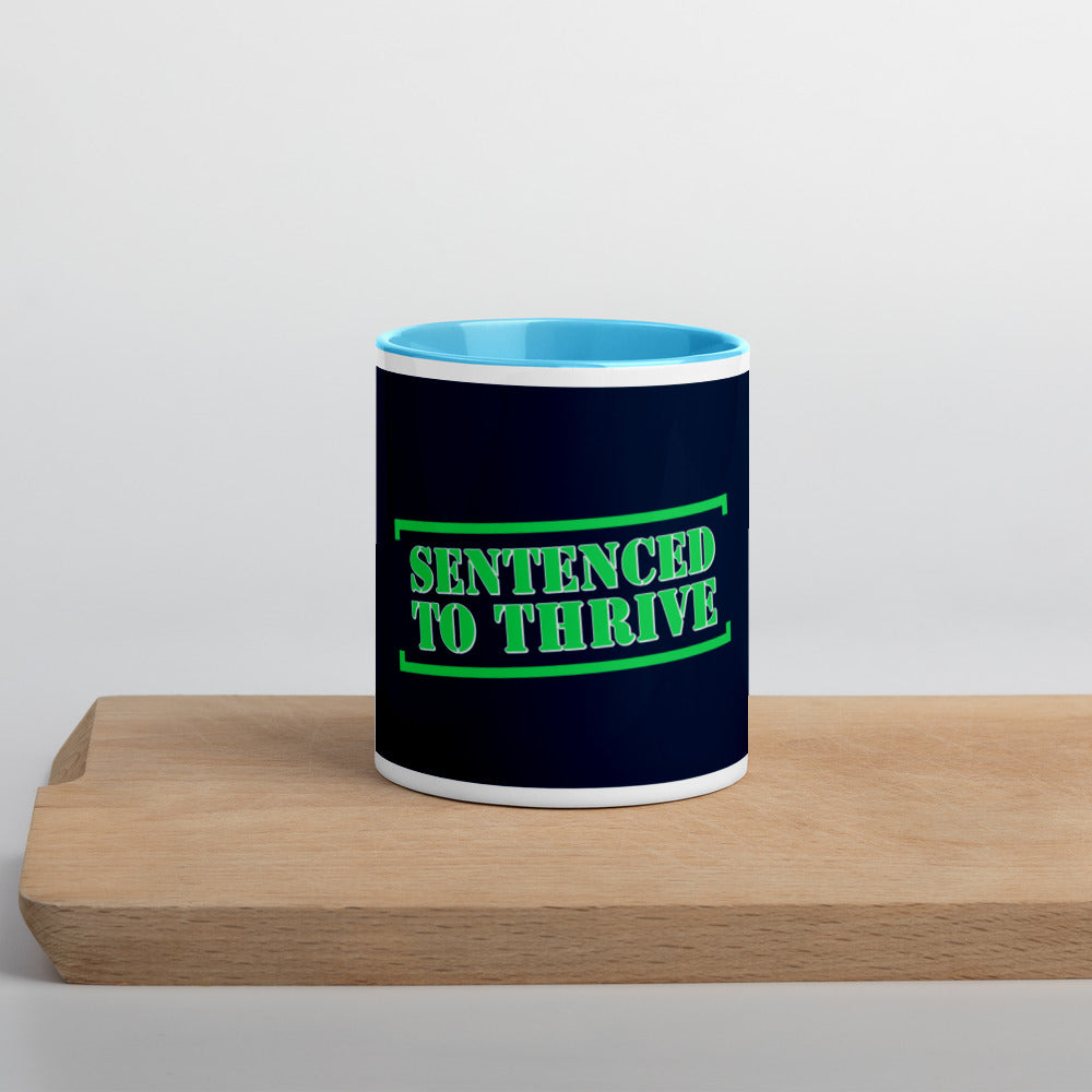 25 Thrive Mug with Color Inside - Commercial Universe Boutique 