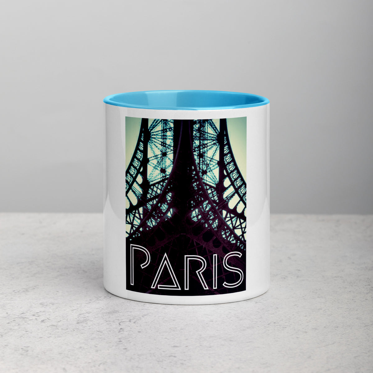 When in Paris Mug with Color Inside - Commercial Universe Boutique 