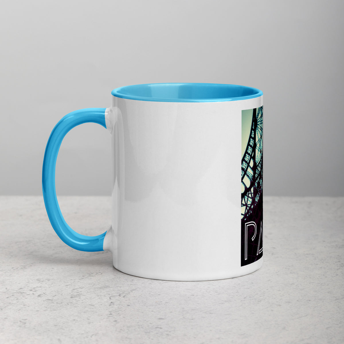 When in Paris Mug with Color Inside - Commercial Universe Boutique 