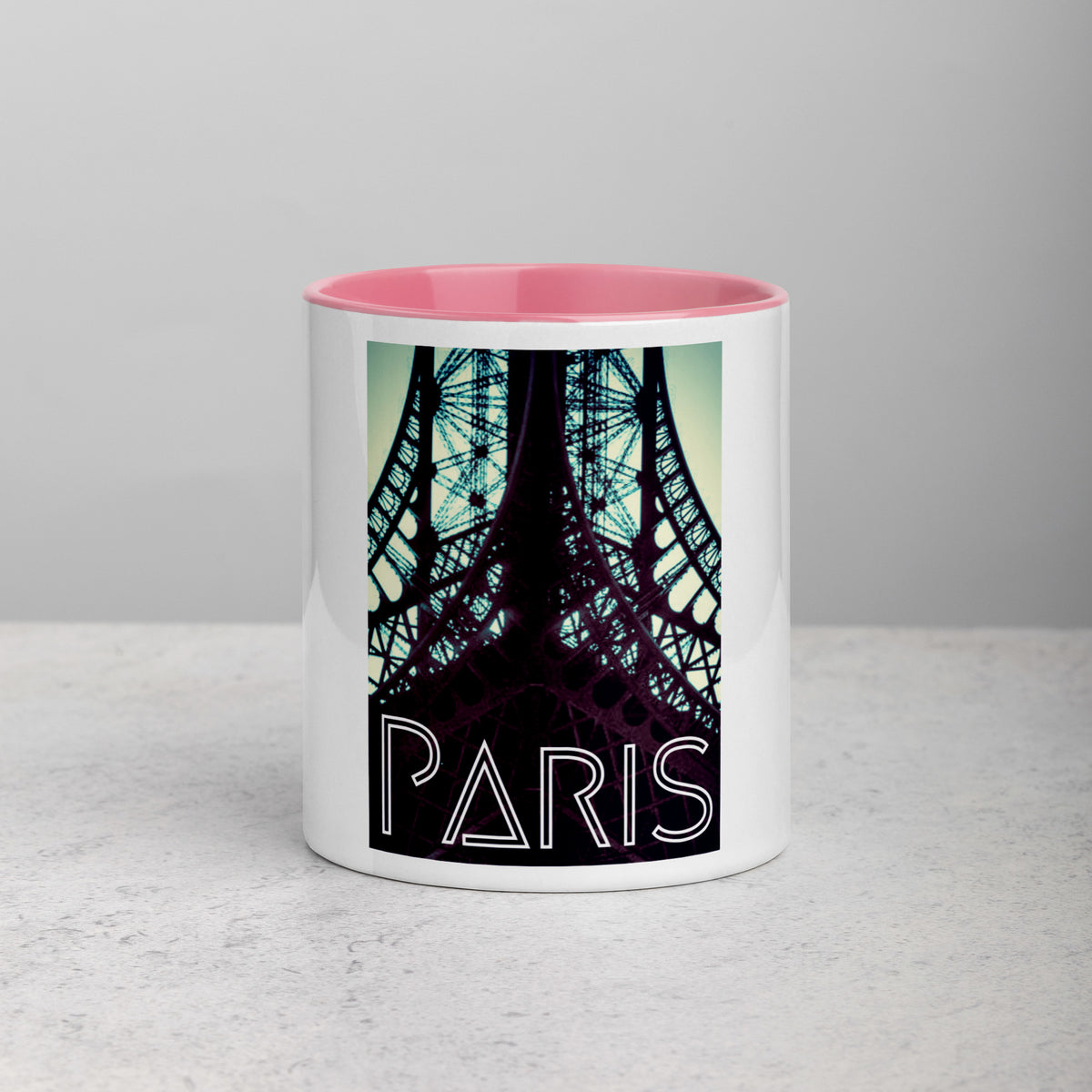 When in Paris Mug with Color Inside - Commercial Universe Boutique 