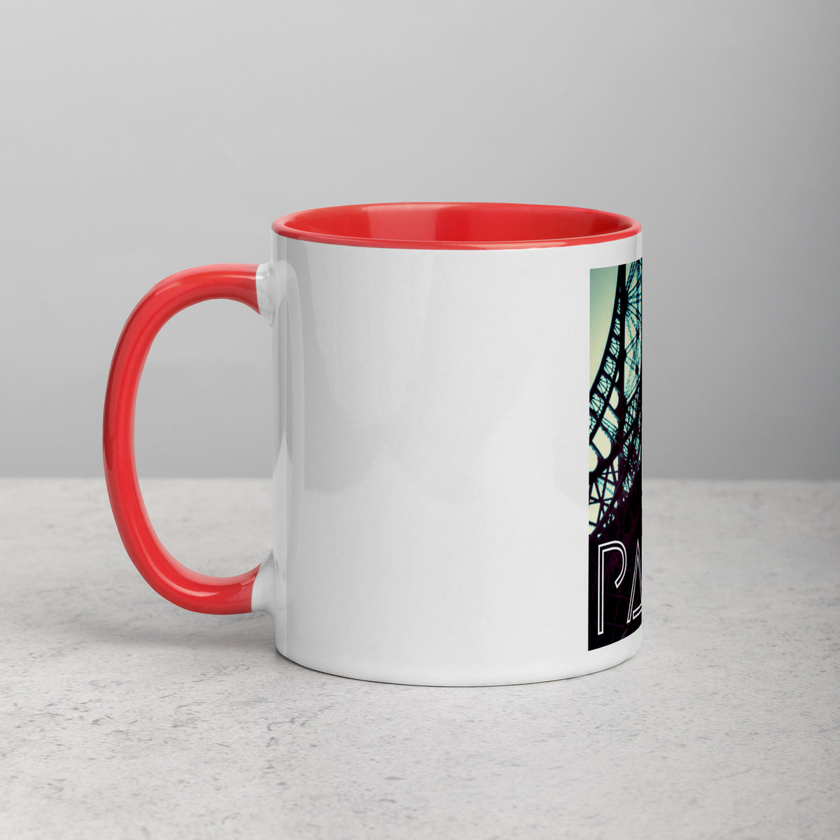 When in Paris Mug with Color Inside - Commercial Universe Boutique 