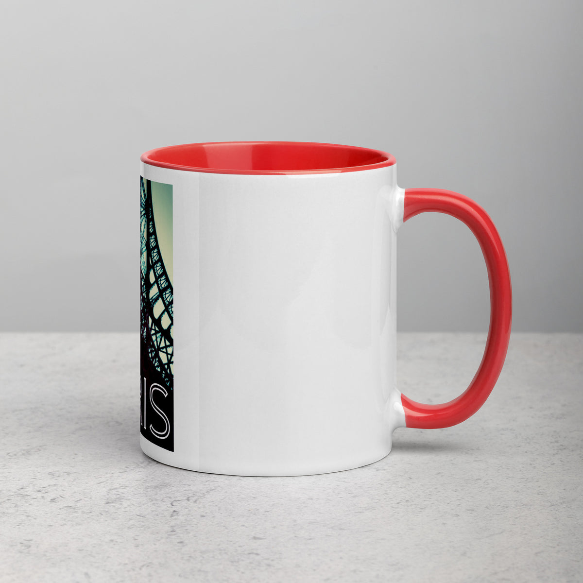 When in Paris Mug with Color Inside - Commercial Universe Boutique 