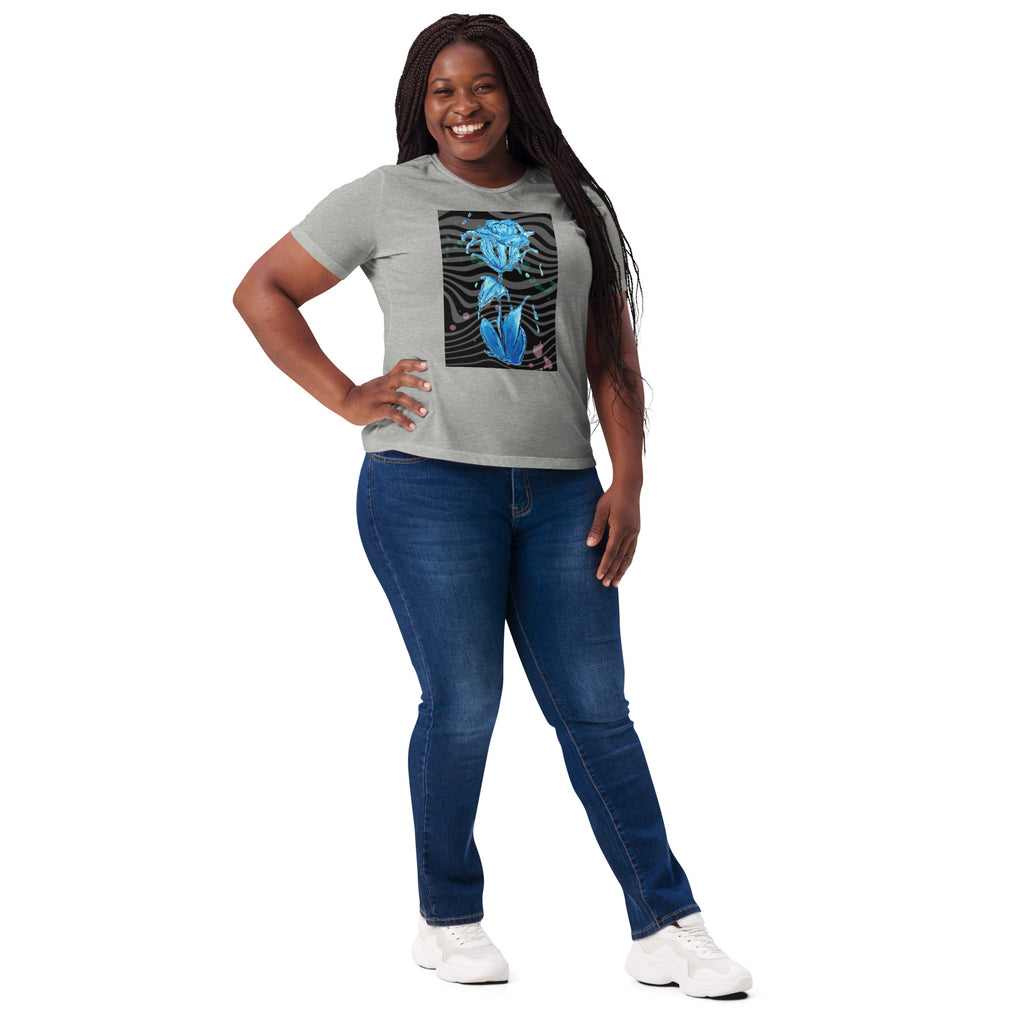 Roses are Wet Women’s relaxed tri-blend t-shirt